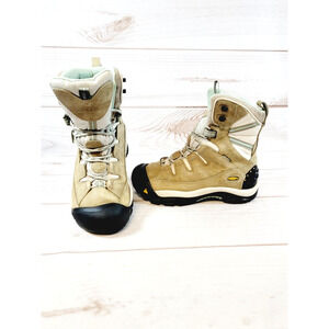 Keen Womens 8.5 Boots Dry Waterproof Summit County Work Insulated Winter Hiking